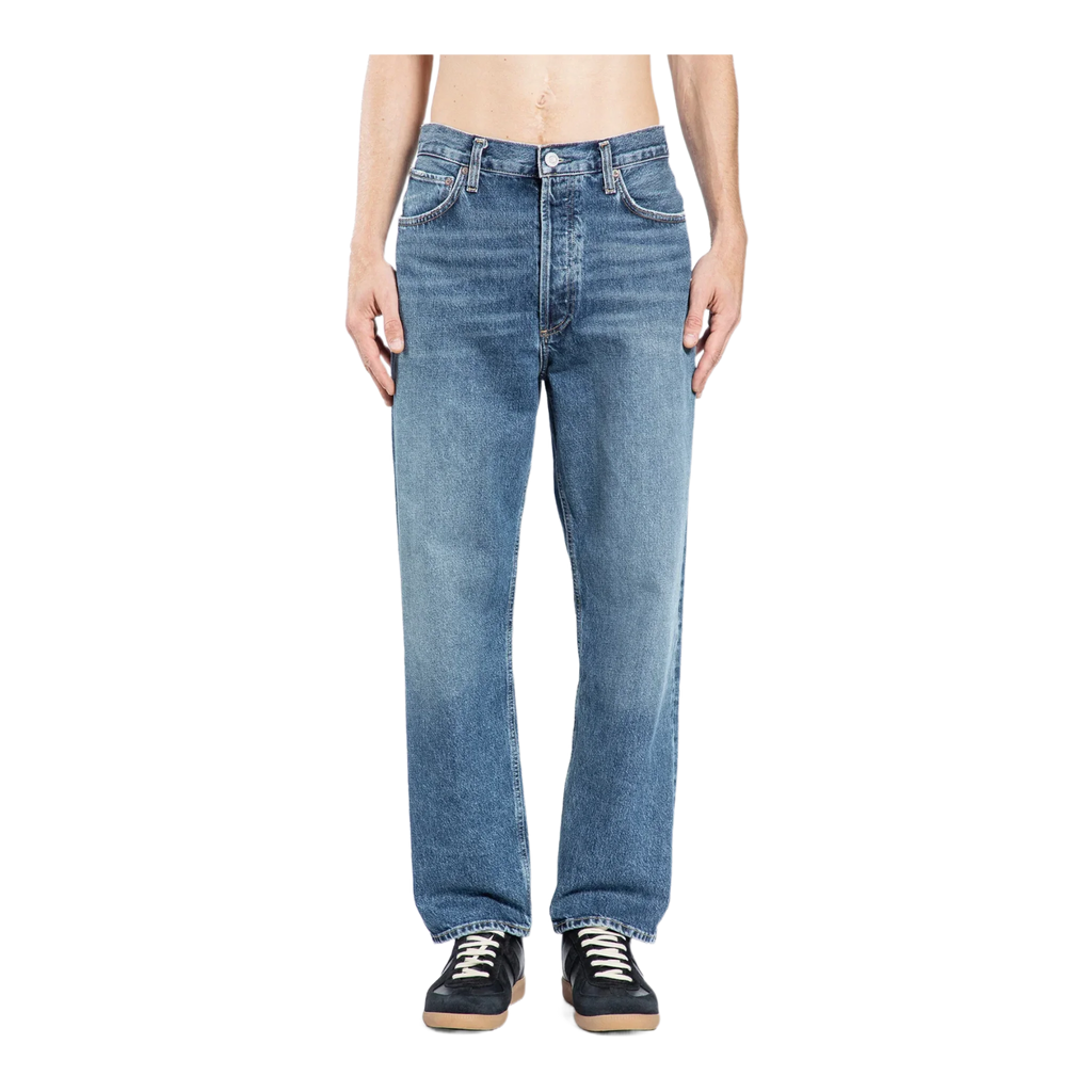 90's mid-rise loose fit jeans