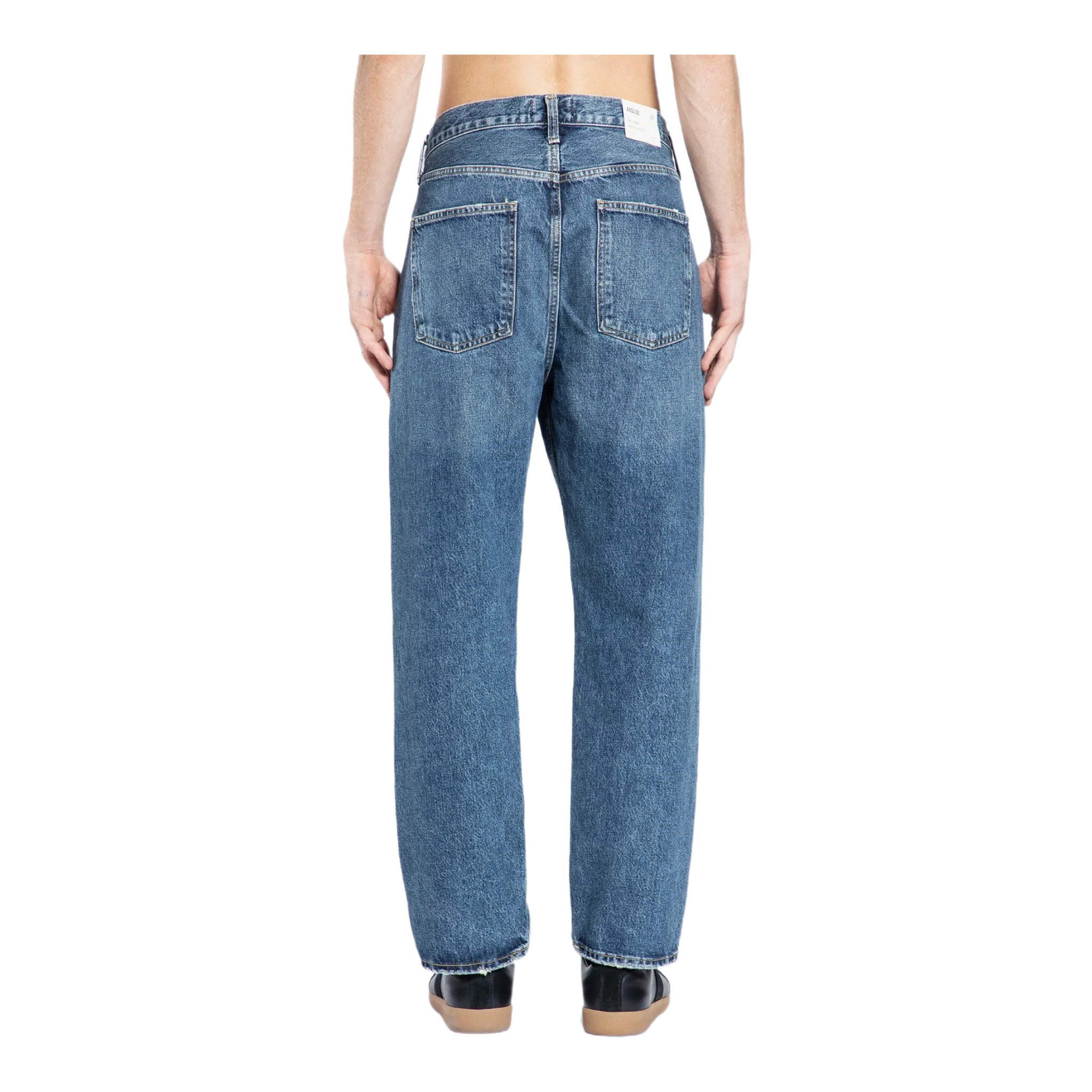 90's mid-rise loose fit jeans