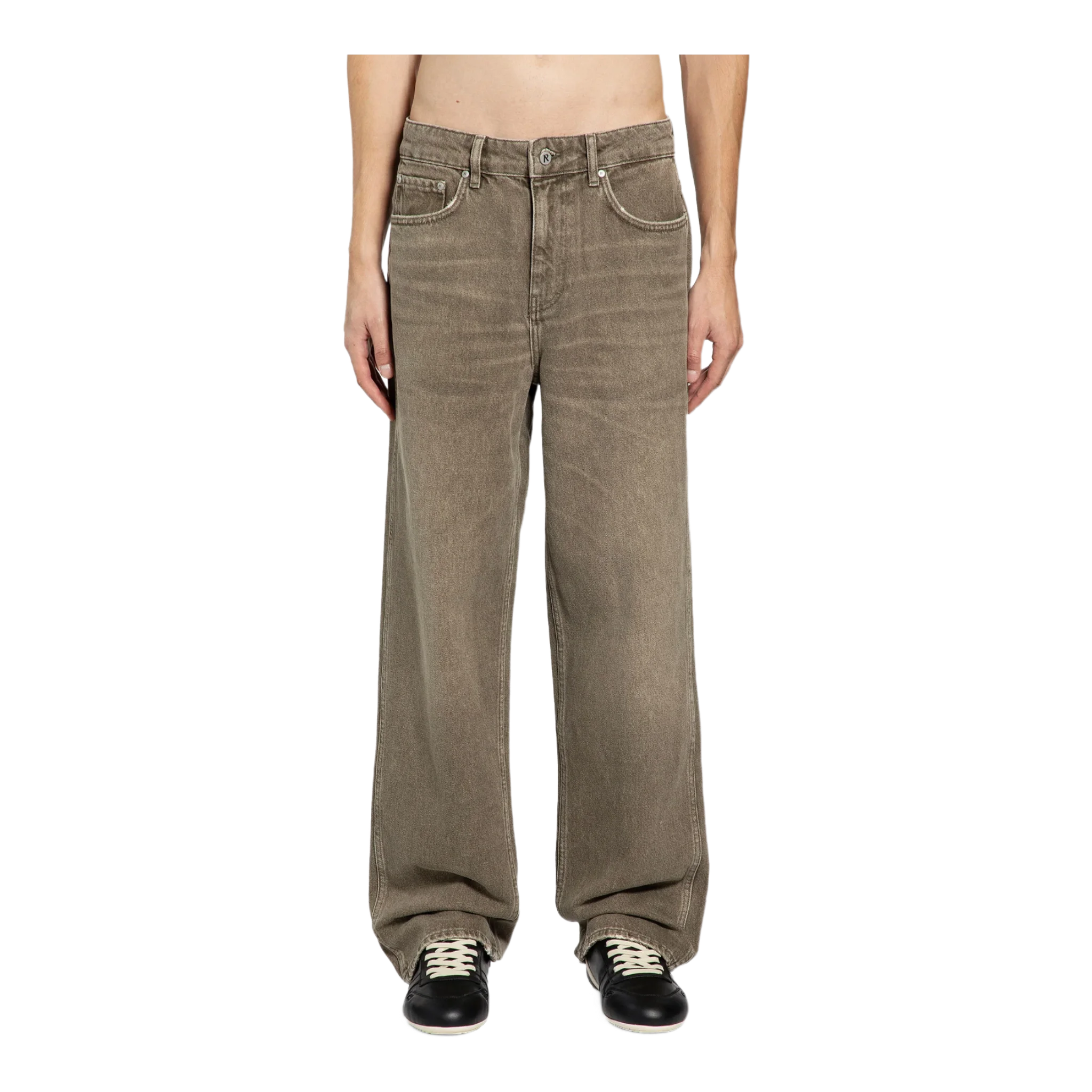 r3baggy straight jeans
