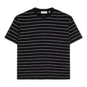 Striped cotton-jersey T-shirt
