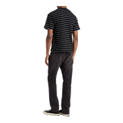 Striped cotton-jersey T-shirt