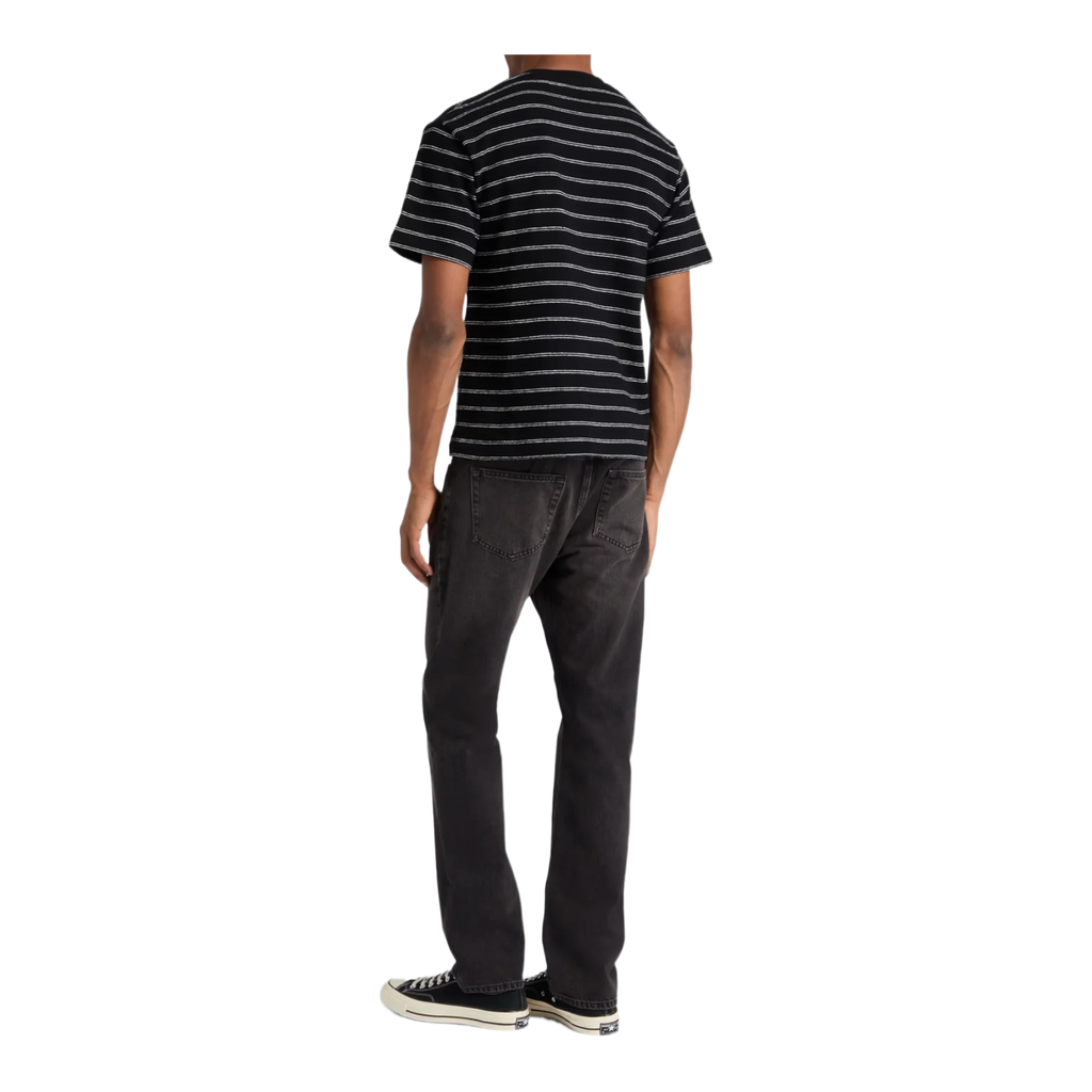 Striped cotton-jersey T-shirt