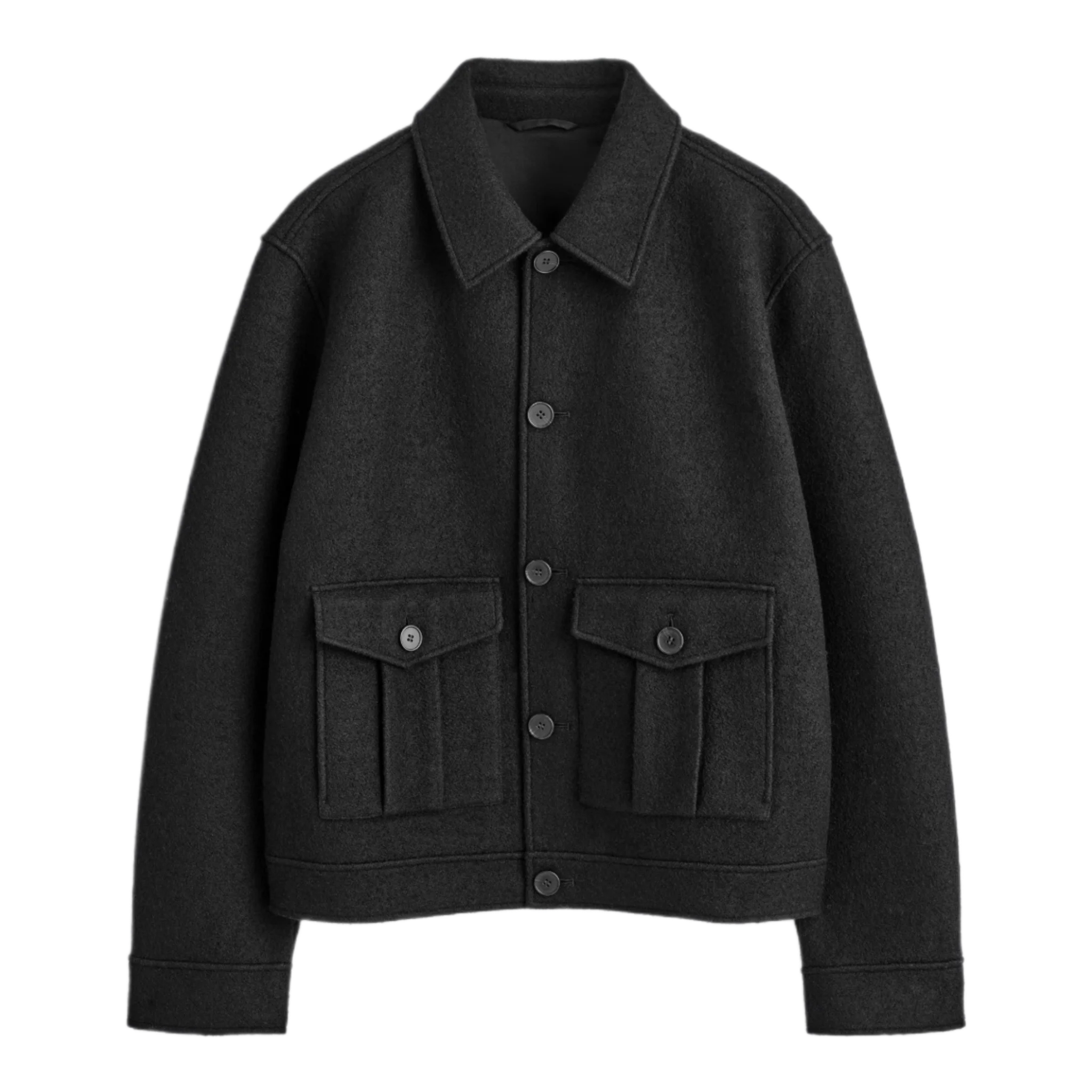 BOILED-WOOL JACKET