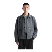 BOILED-WOOL JACKET
