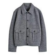 BOILED-WOOL JACKET