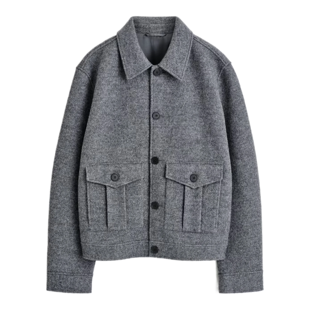 BOILED-WOOL JACKET