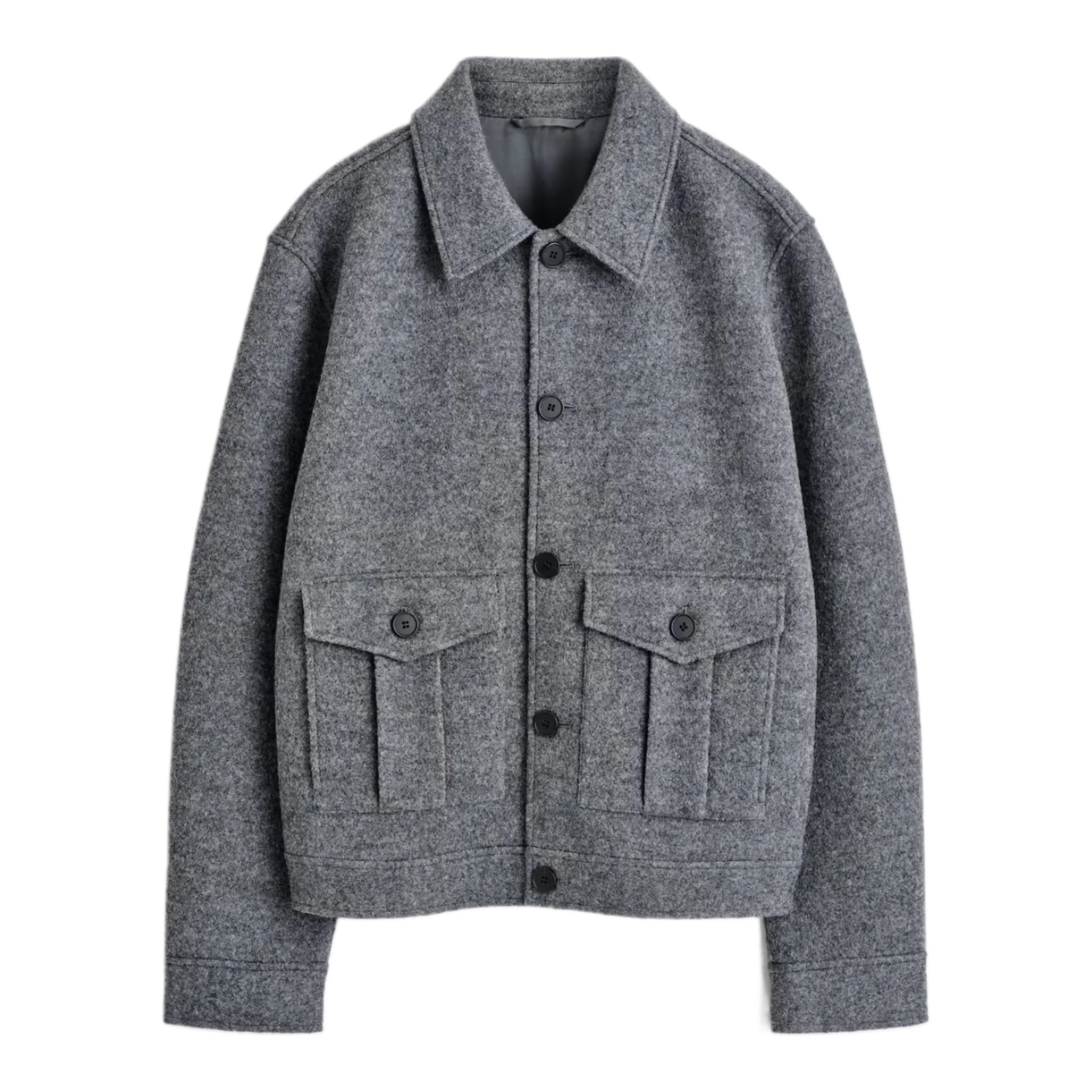 BOILED-WOOL JACKET