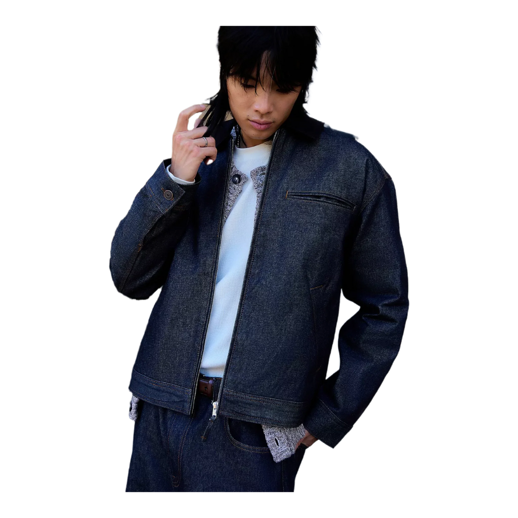 Alba Raw Denim Worker Jacket