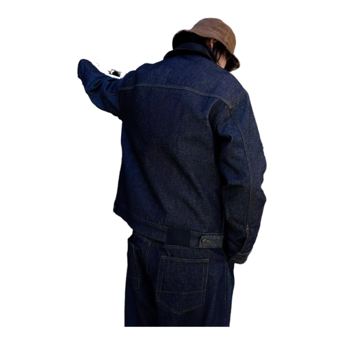 Alba Raw Denim Worker Jacket
