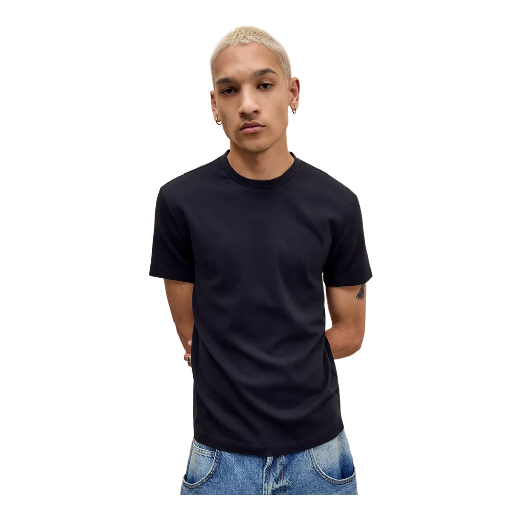 Black Slim Short Sleeve T-Shirt