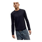 Black Long Sleeve Slim T-Shirt