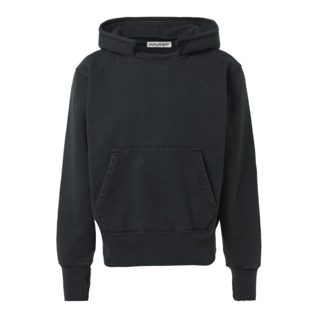 Mob cotton jersey fleece hoodie