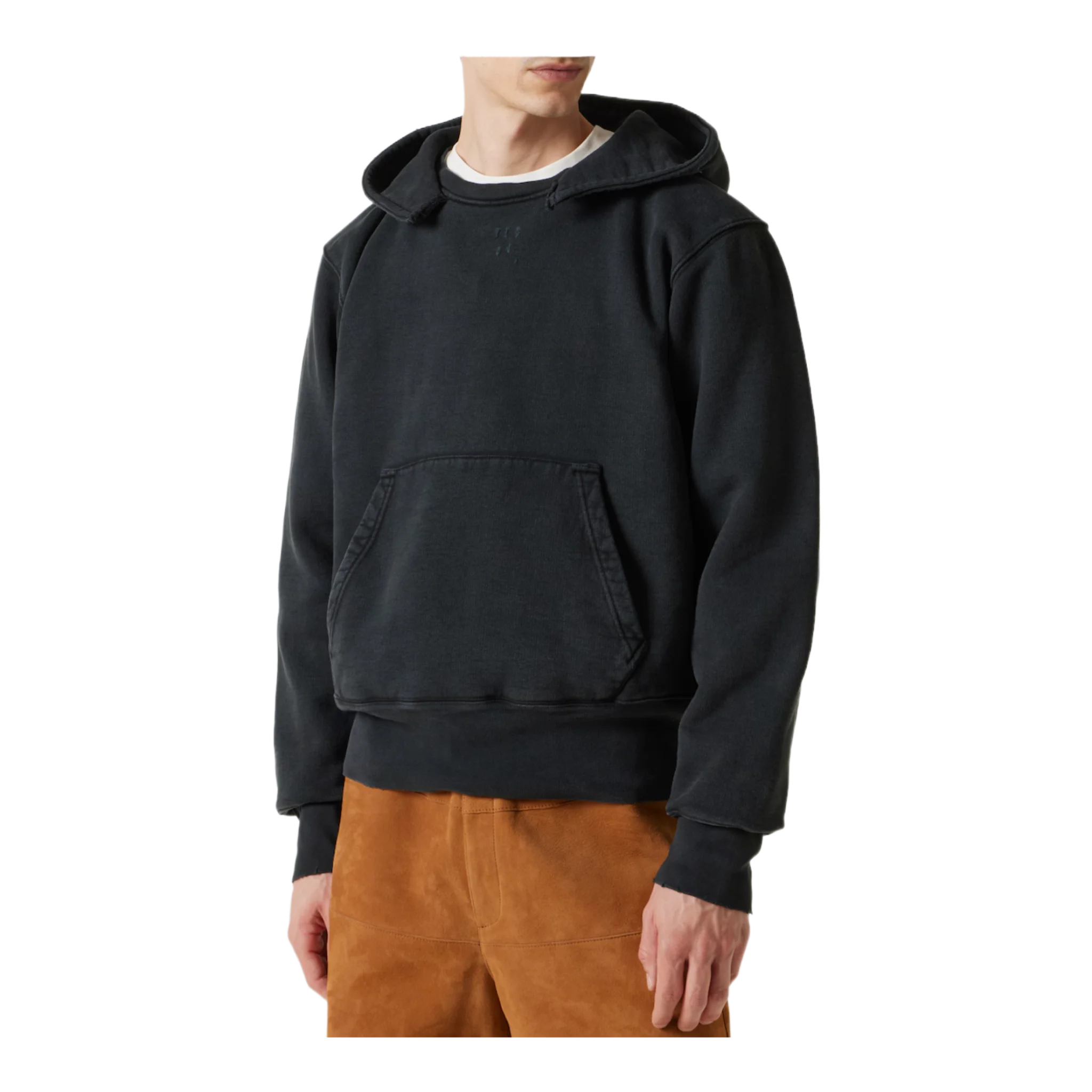 Mob cotton jersey fleece hoodie