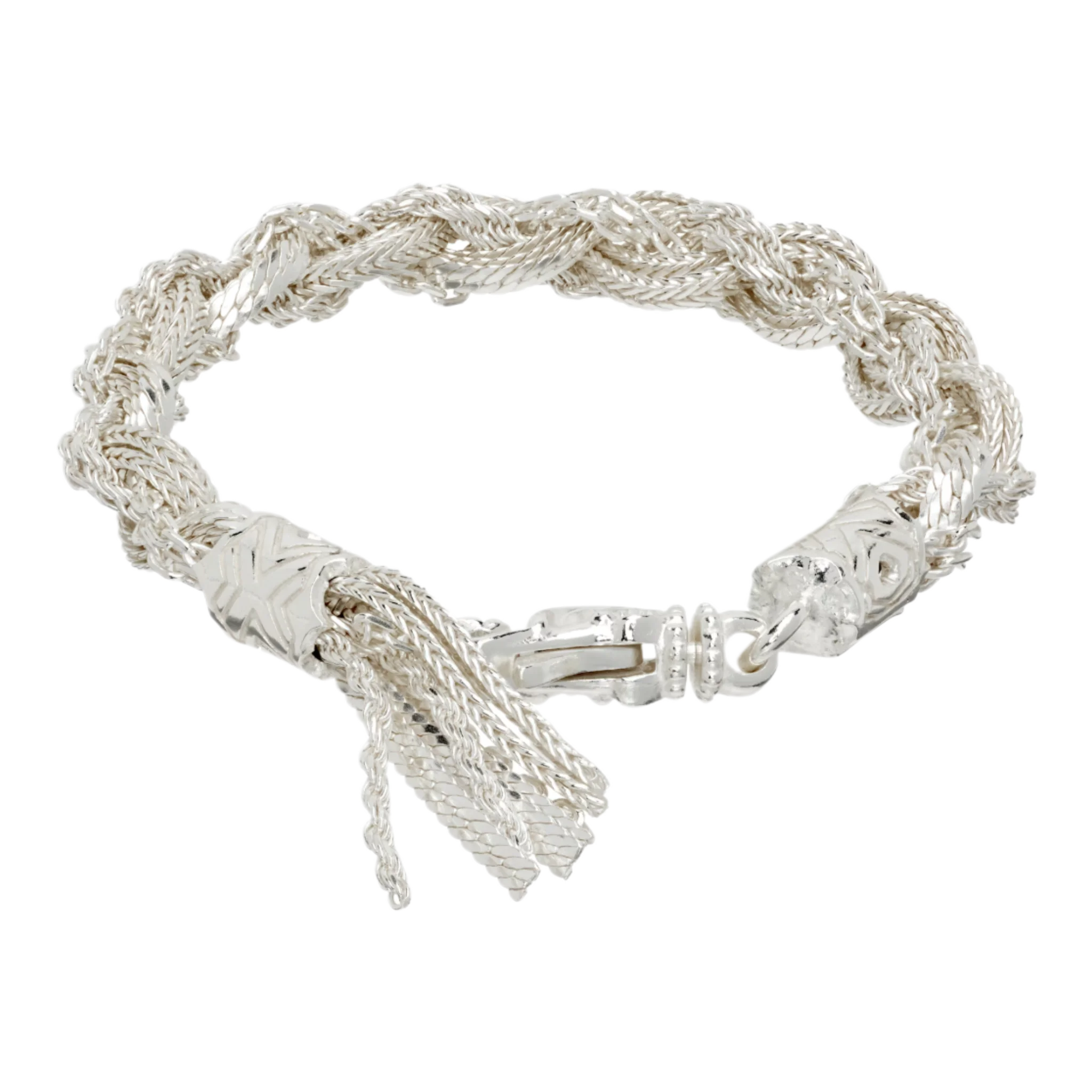 Ice Round Braid Bracelet