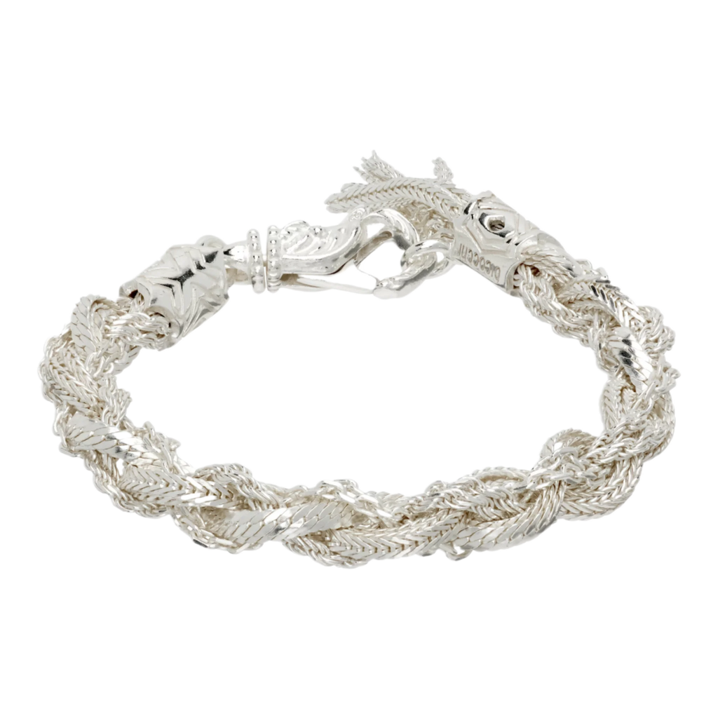 Ice Round Braid Bracelet