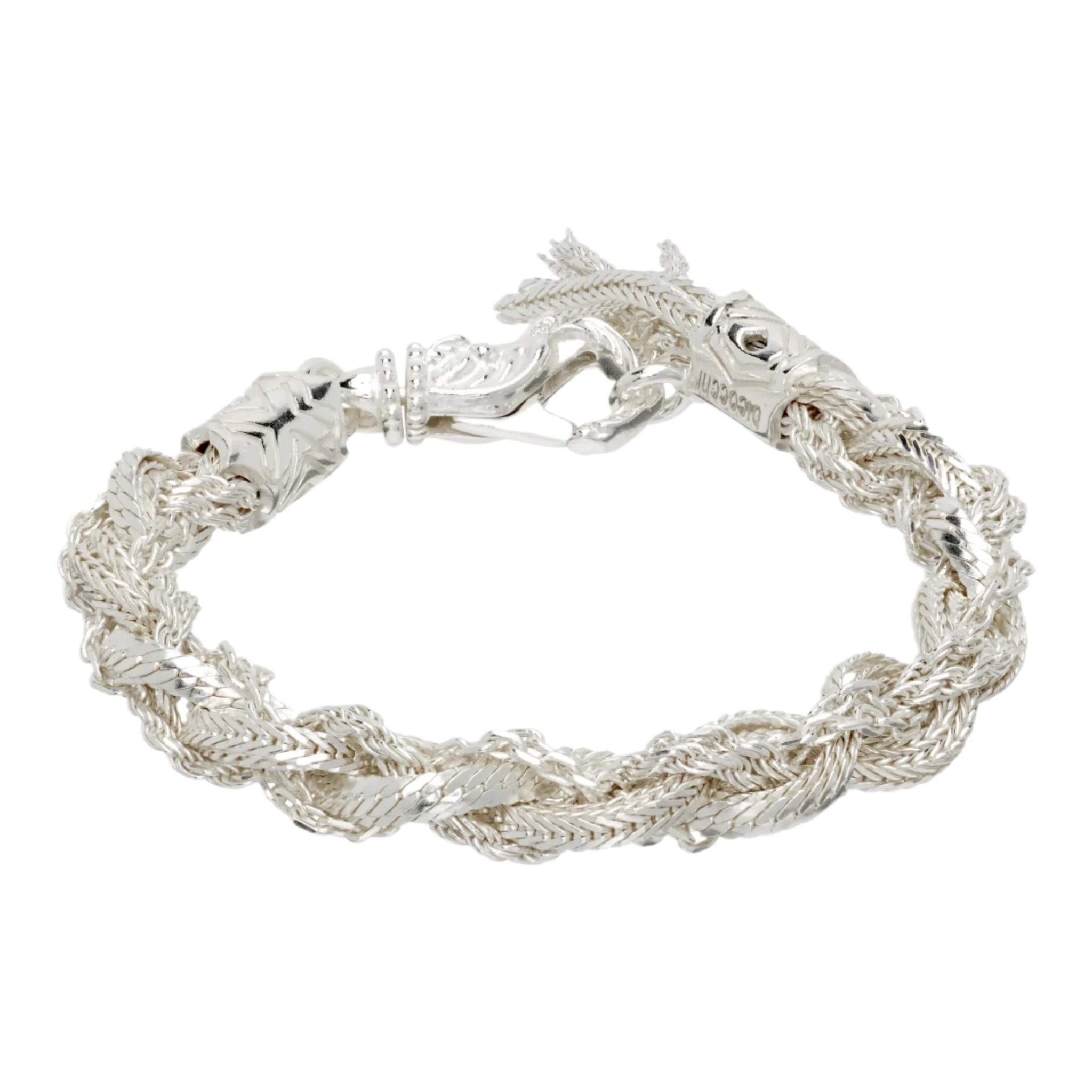 Ice Round Braid Bracelet