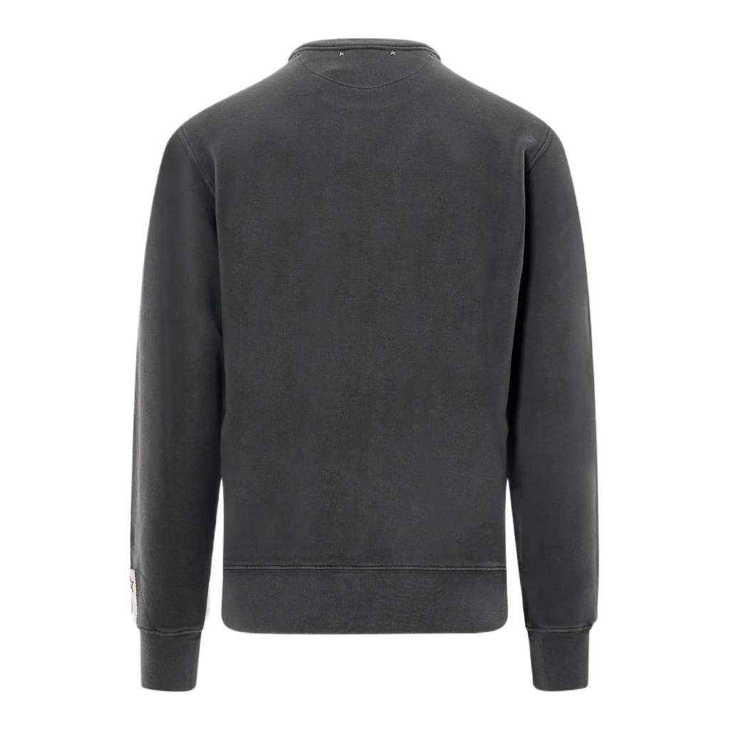 Regular Distressed cotton sweatshirt