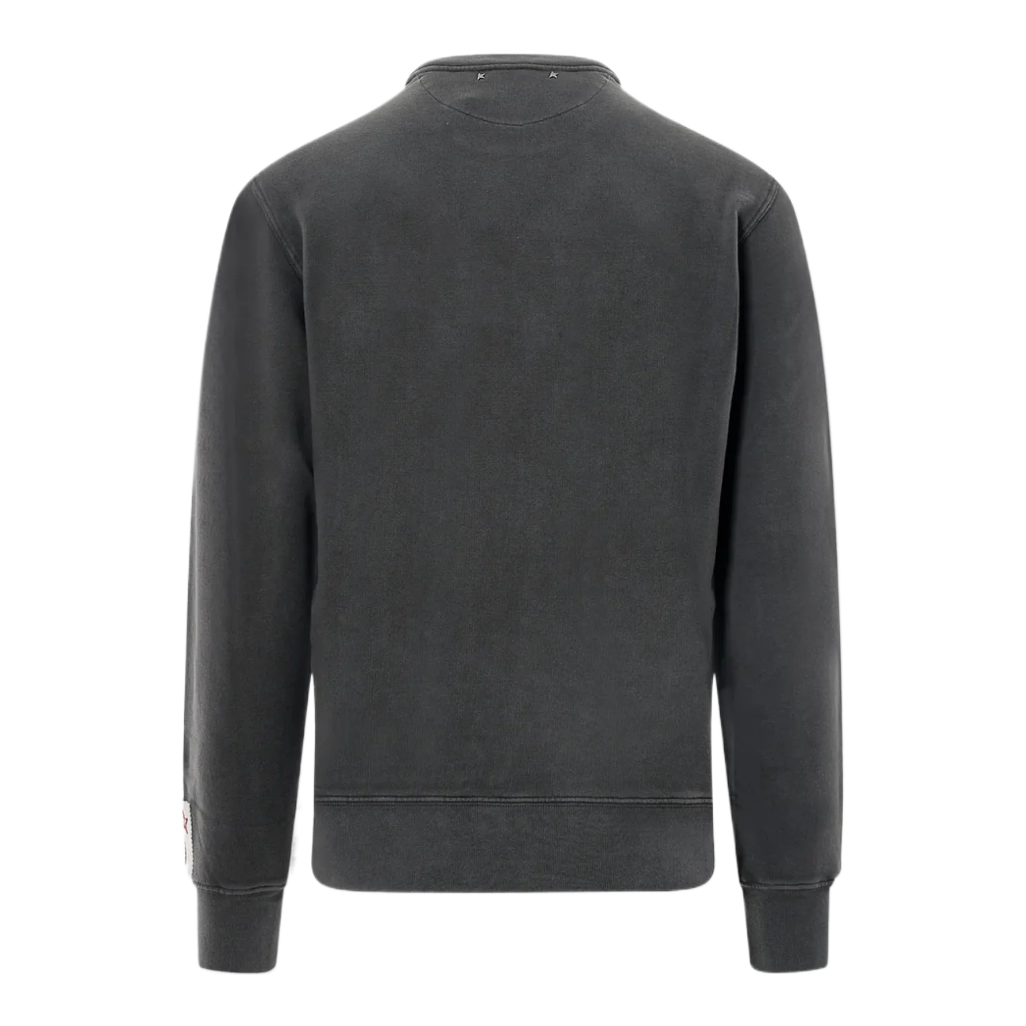 Regular Distressed cotton sweatshirt