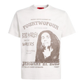 White Cotton Bob Marley T-Shirt