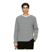 Cotton Fleece Long-Sleeve Jumper