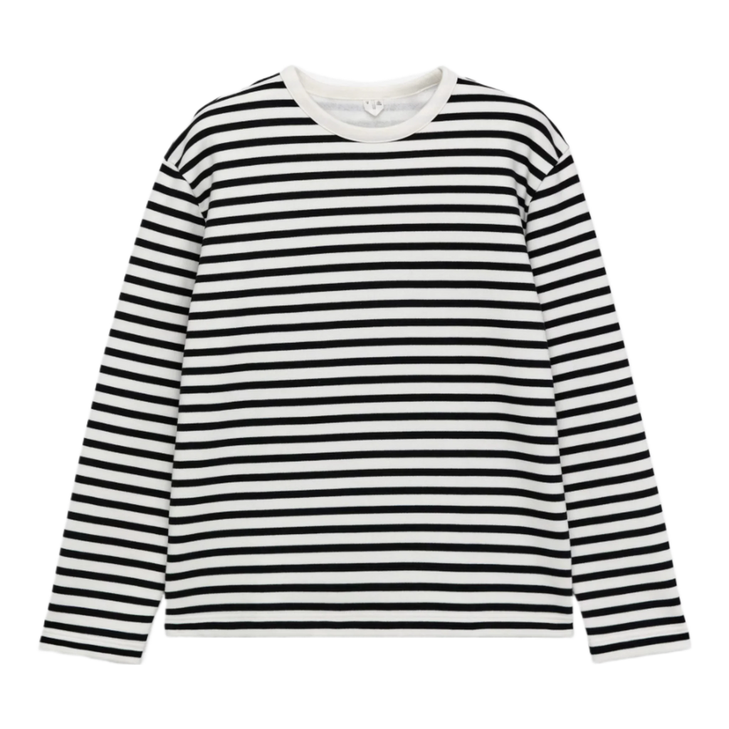 Cotton Fleece Long-Sleeve Jumper