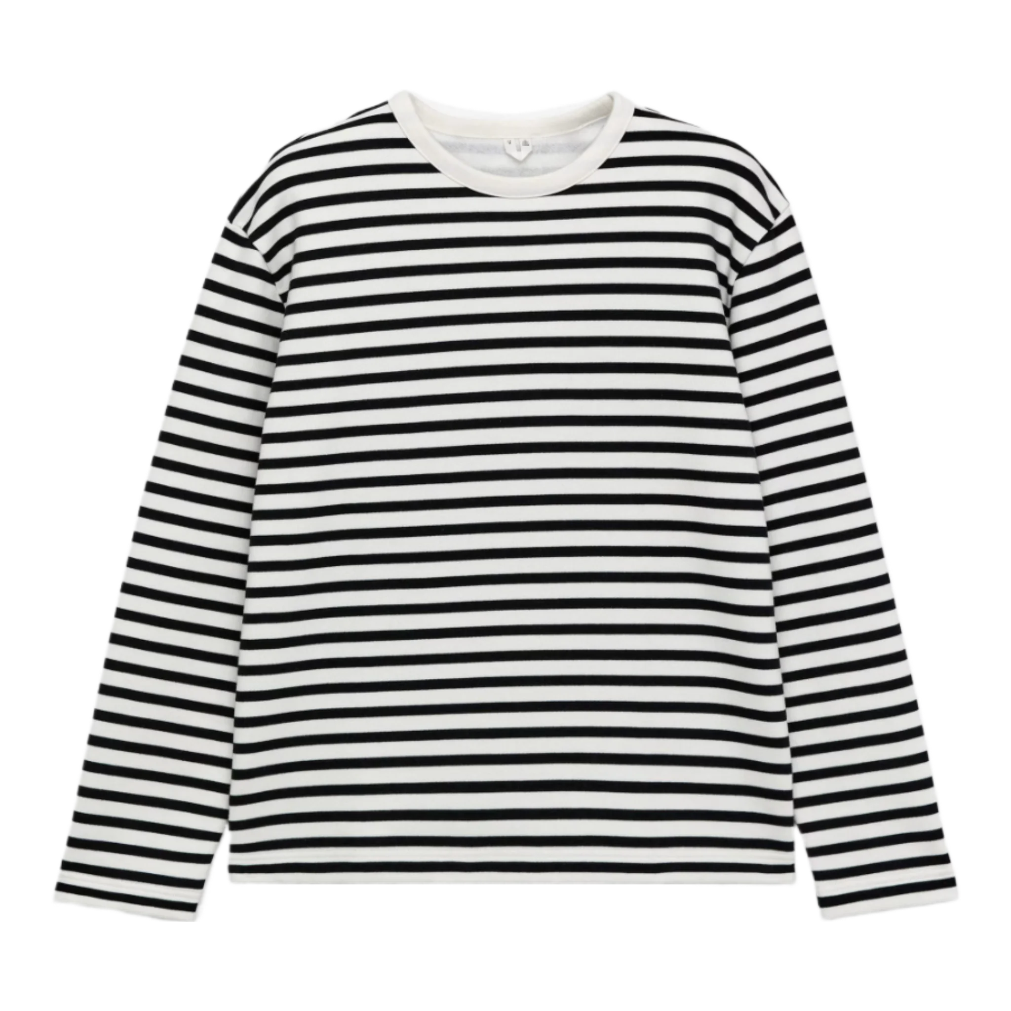 Cotton Fleece Long-Sleeve Jumper