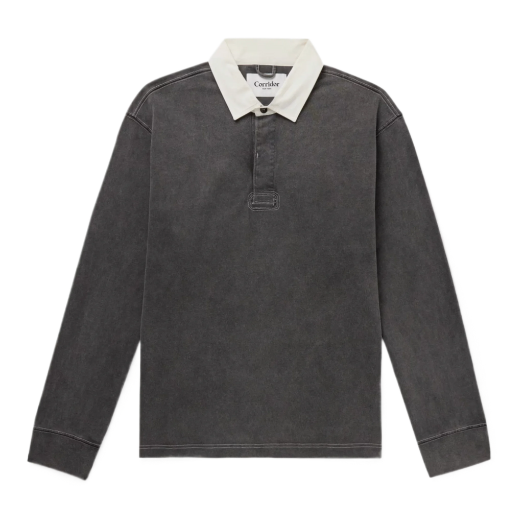 Rugby Cotton-Jersey Polo Shirt