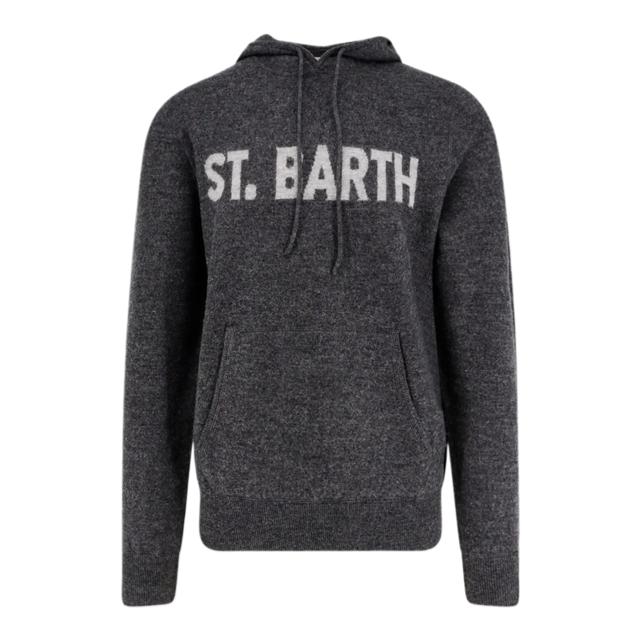Jack wool sweatshirt with front logo inlay