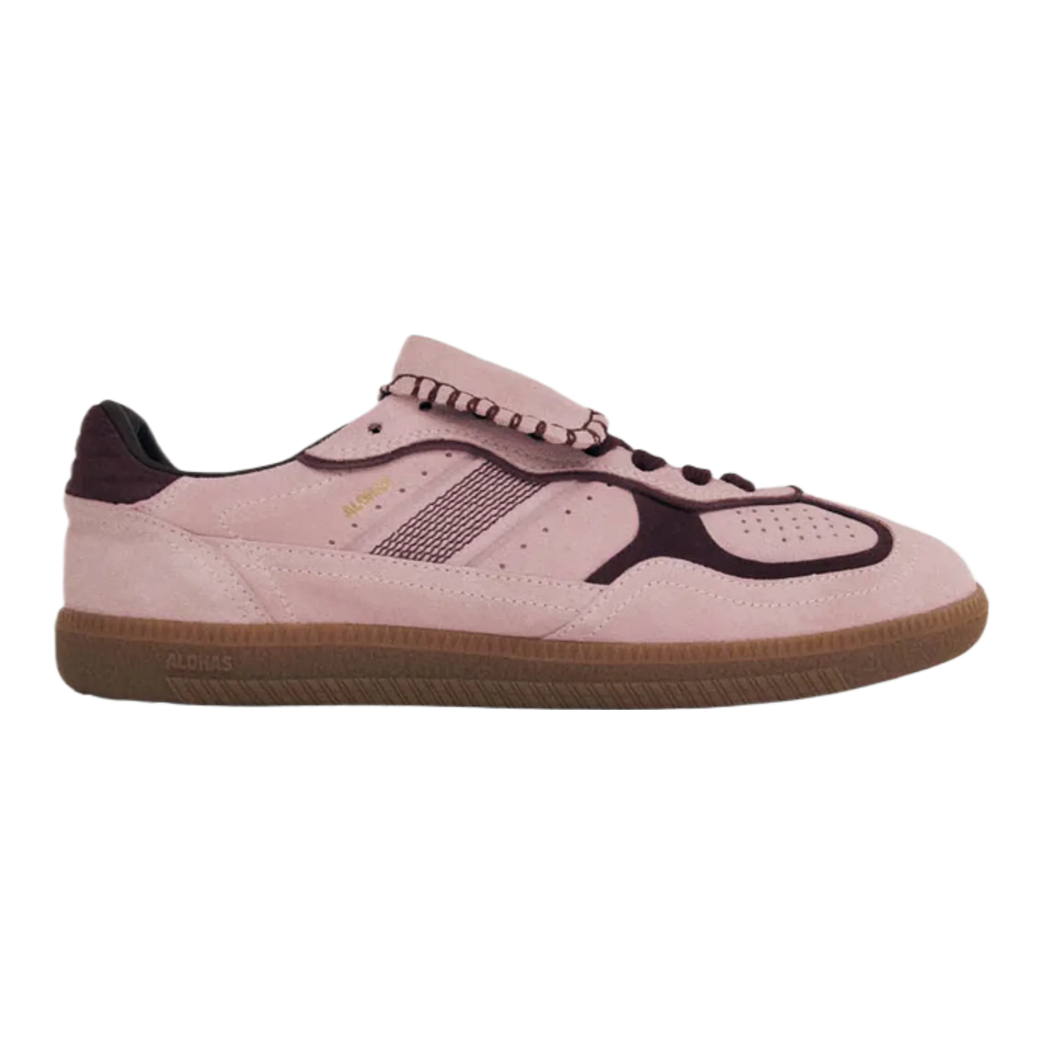 Tb.490 Club Suede Pink Leather Sneakers