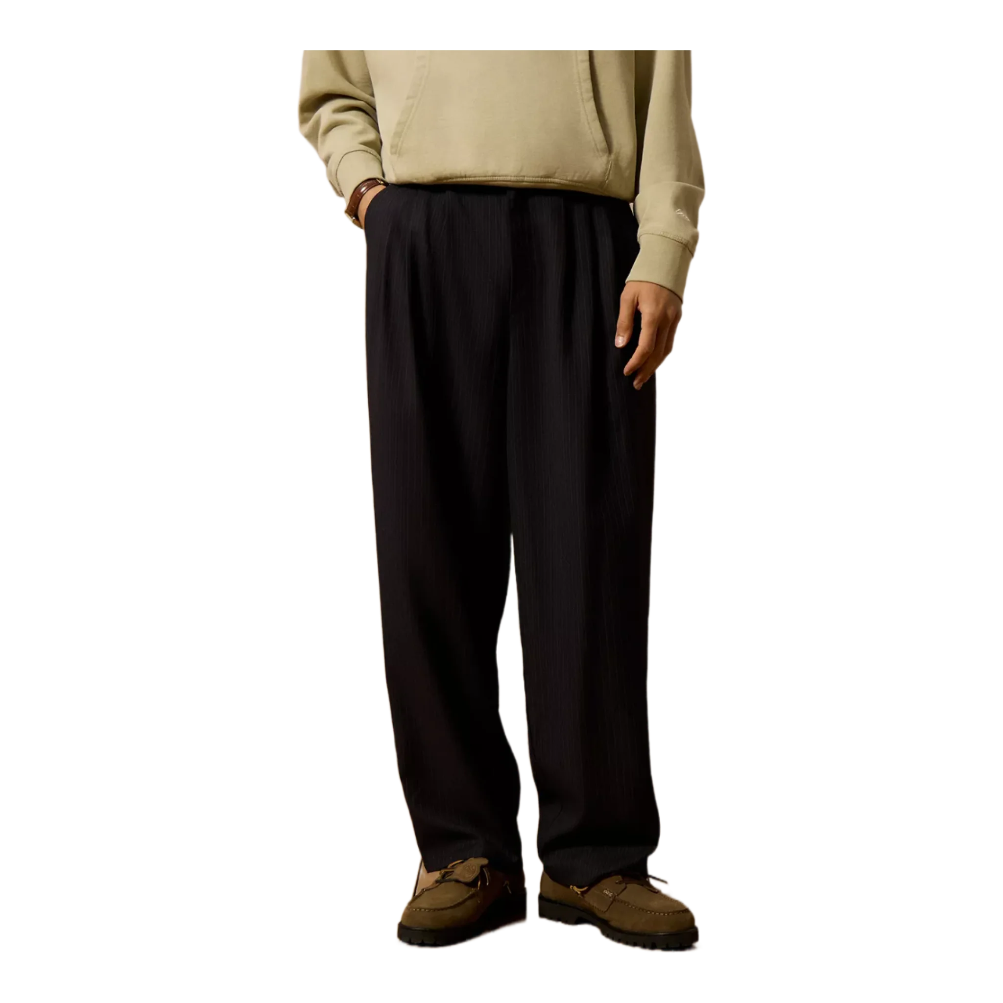 Greer Smart Pinstripe Trousers
