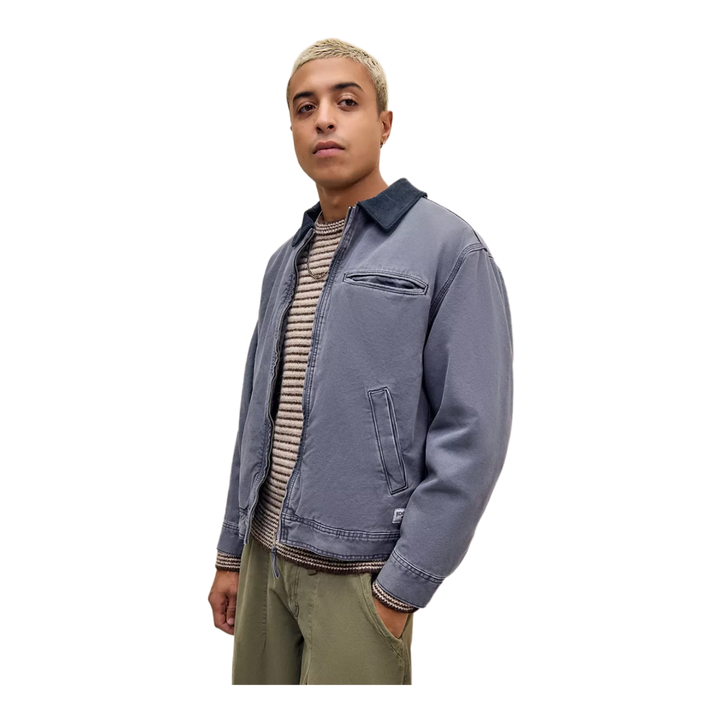 Washed Black Alba Worker Jacket