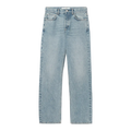 Light blue distressed jeans