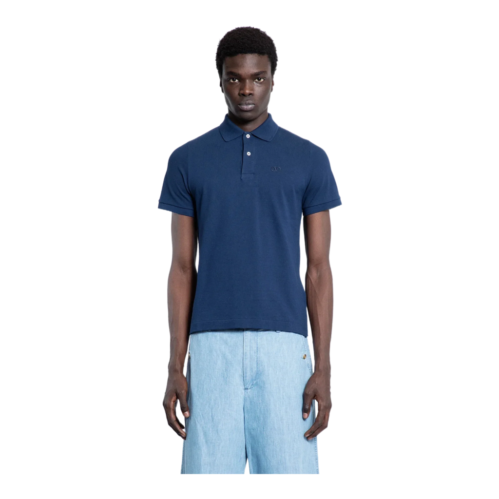 vlogo polo shirt Navy
