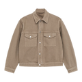 Garment-Dyed Denim Jacket