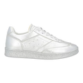 Lace Up SIlver Sneakers