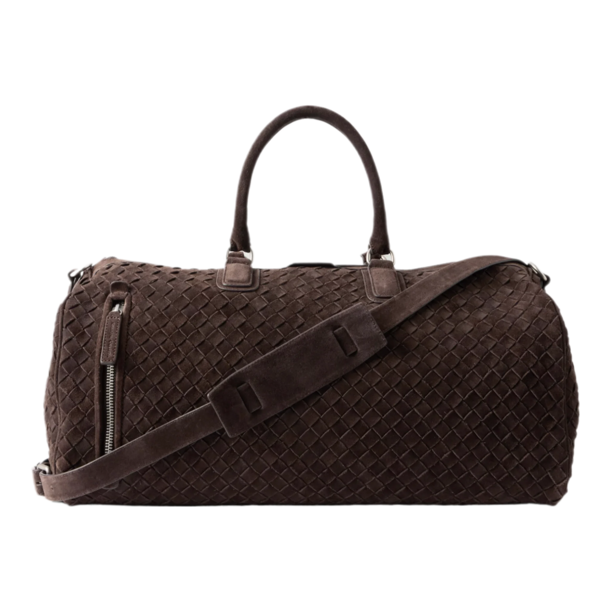 Woven Suede Holdall