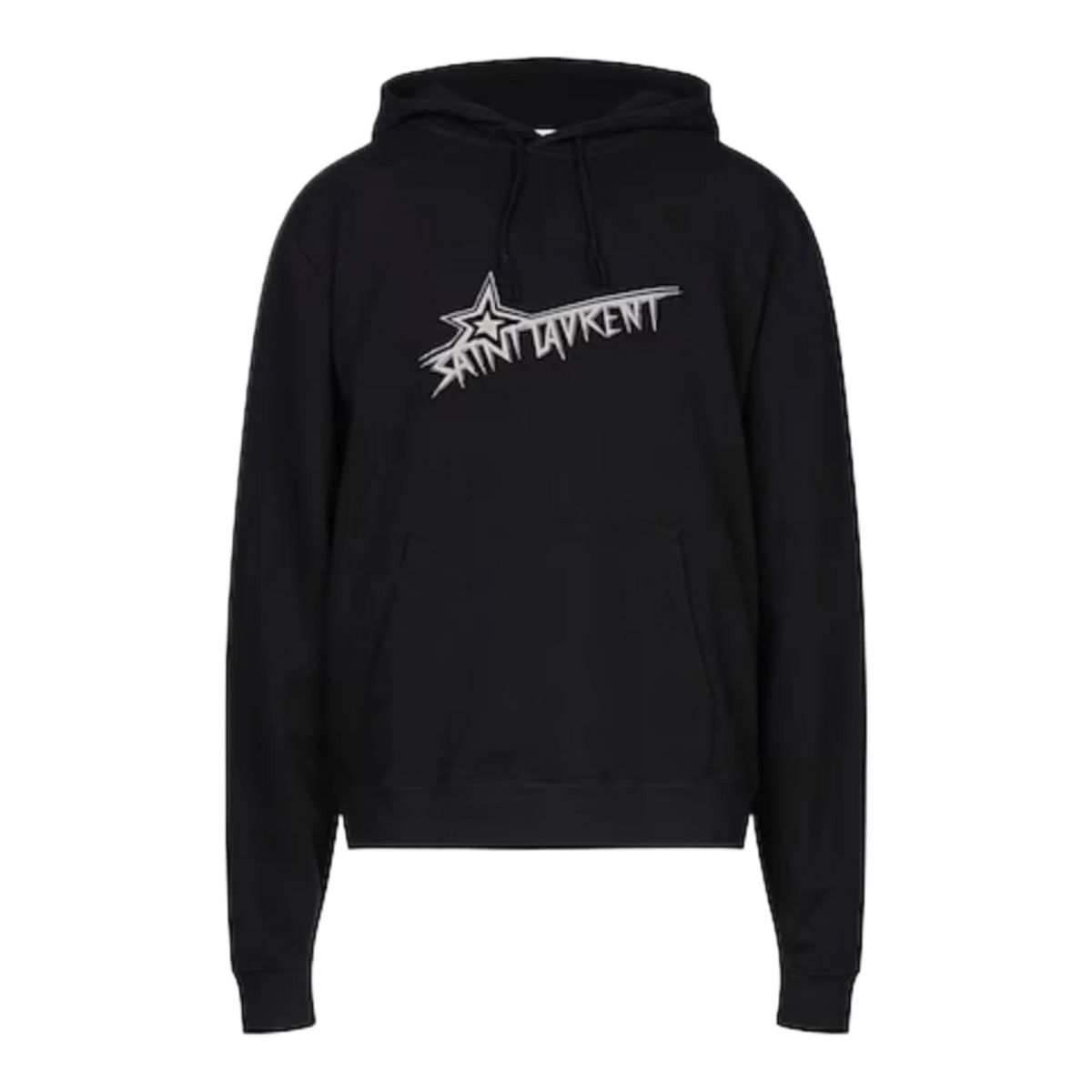 Saint Laurent - Black Logo Hoodie