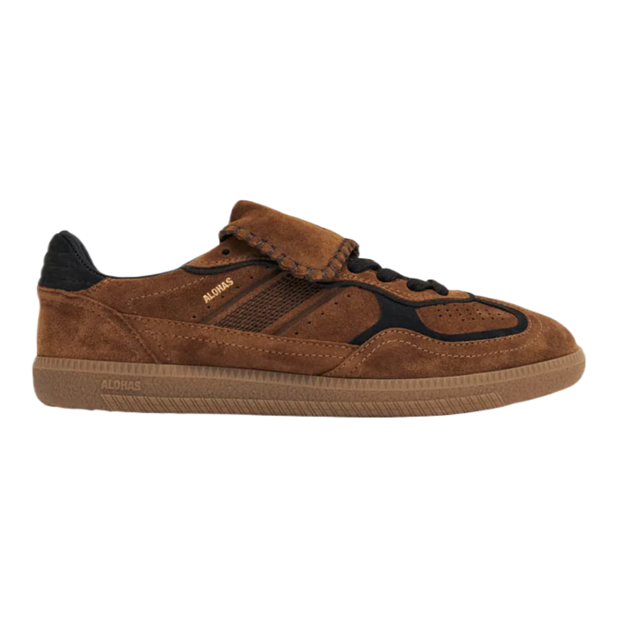 Tb.490 Club Suede Brown Leather Sneakers