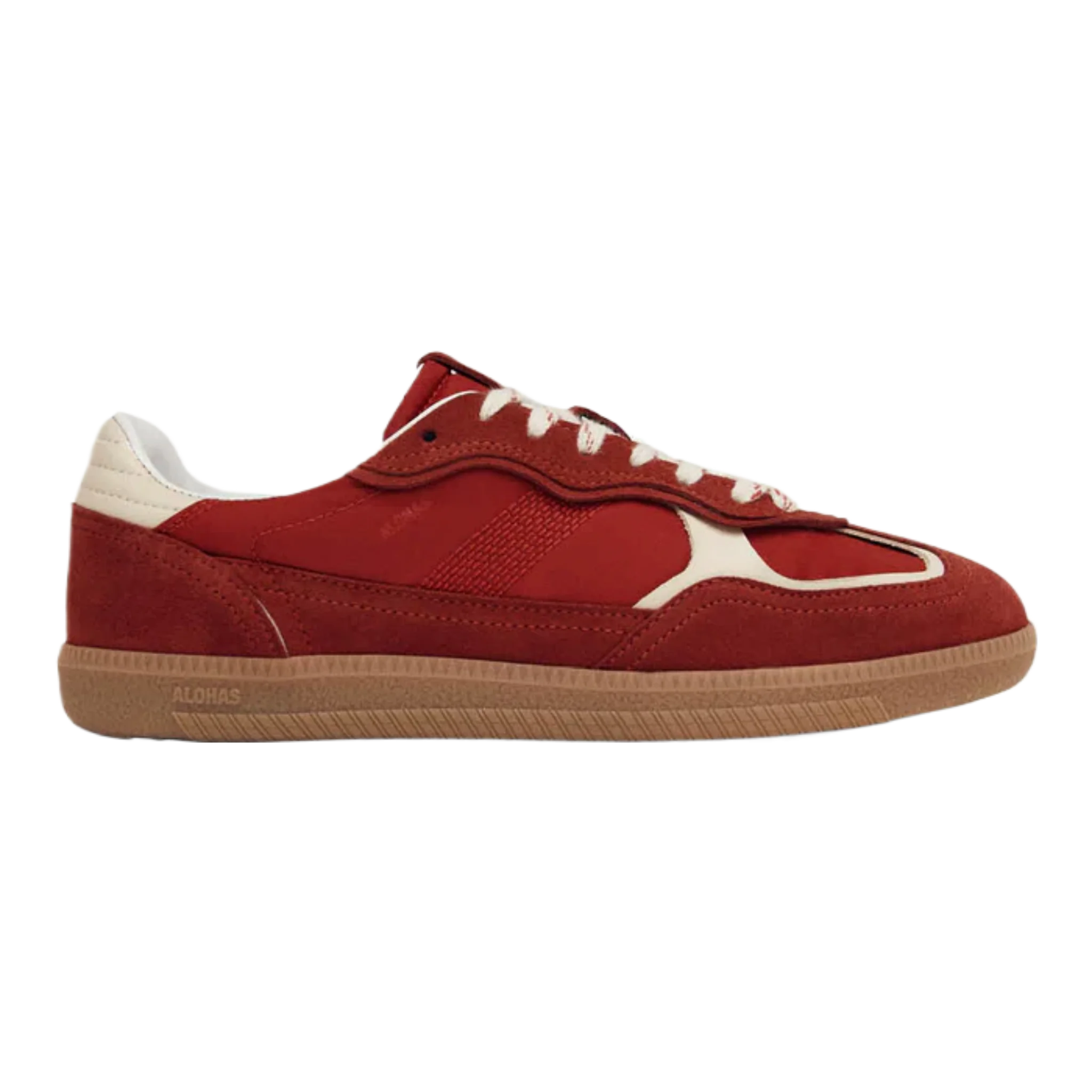 Tb.490 Rife Sheen Red Leather Sneakers