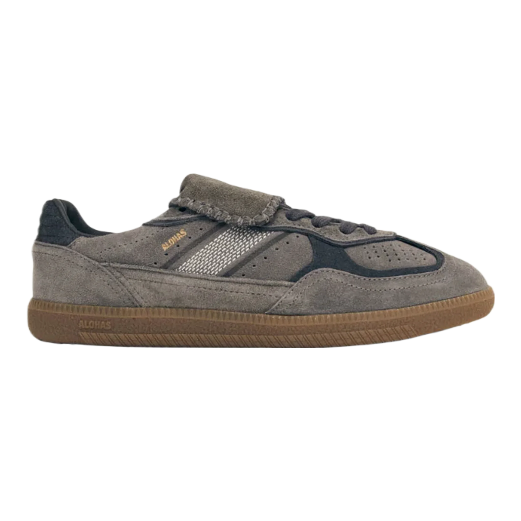 Tb.490 Club Suede Dark Grey Leather Sneakers