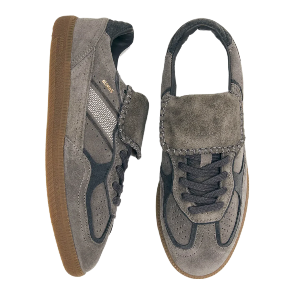 Tb.490 Club Suede Dark Grey Leather Sneakers