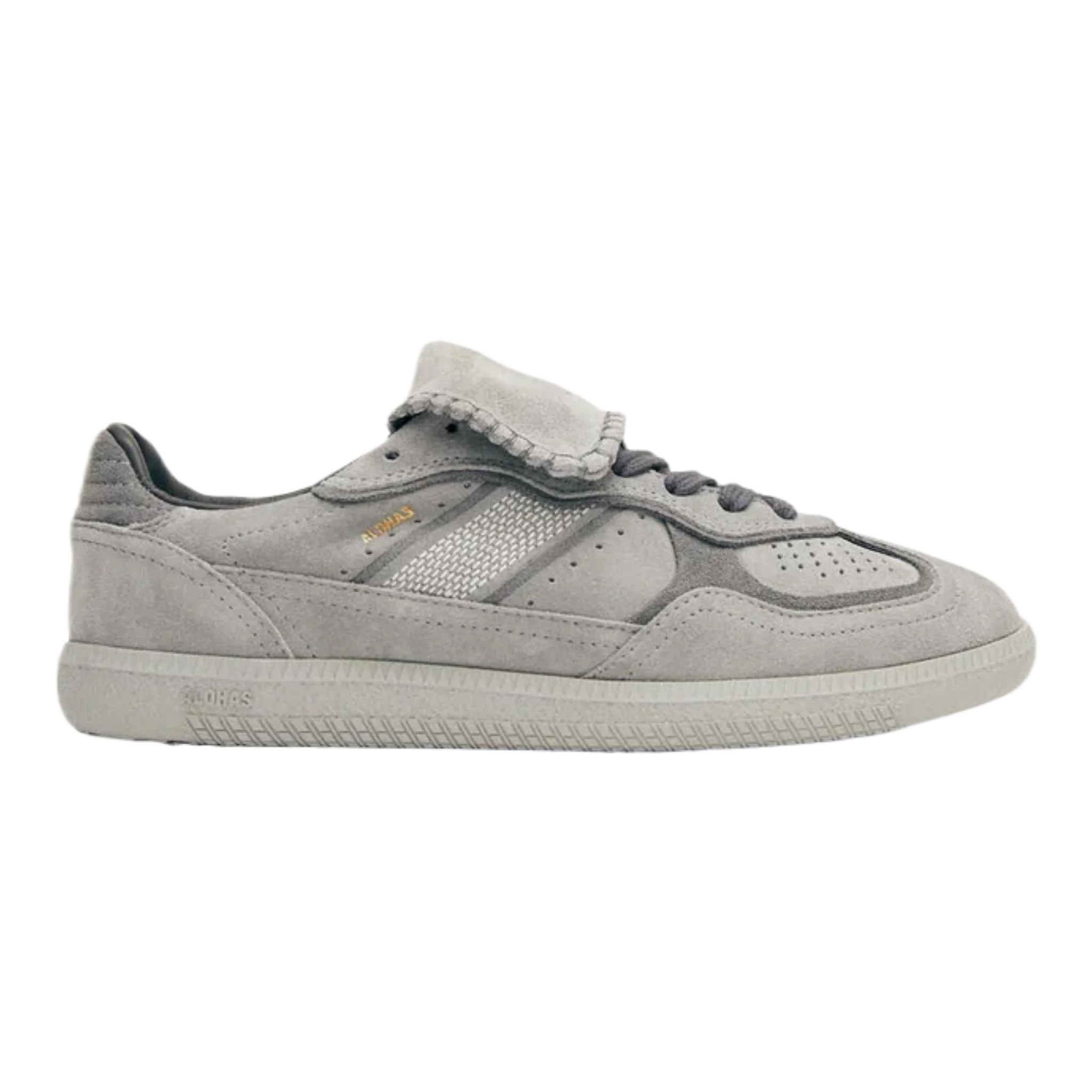 Tb.490 Club Suede Pale Grey Leather Sneakers