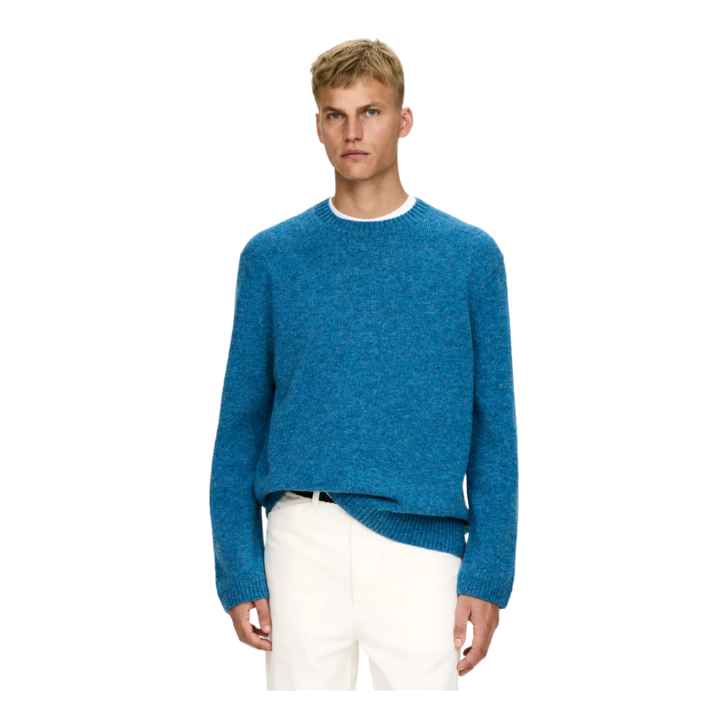Crew-Neck Wool Jumper