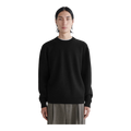 BOILED-WOOL CREW-NECK JUMPER