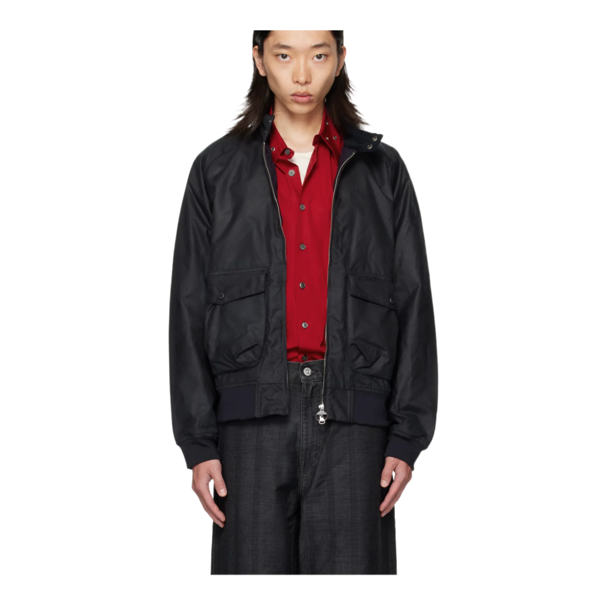 Navy Modern Royston Waxed Jacket