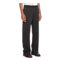 Black Straight Leg Sweatpants