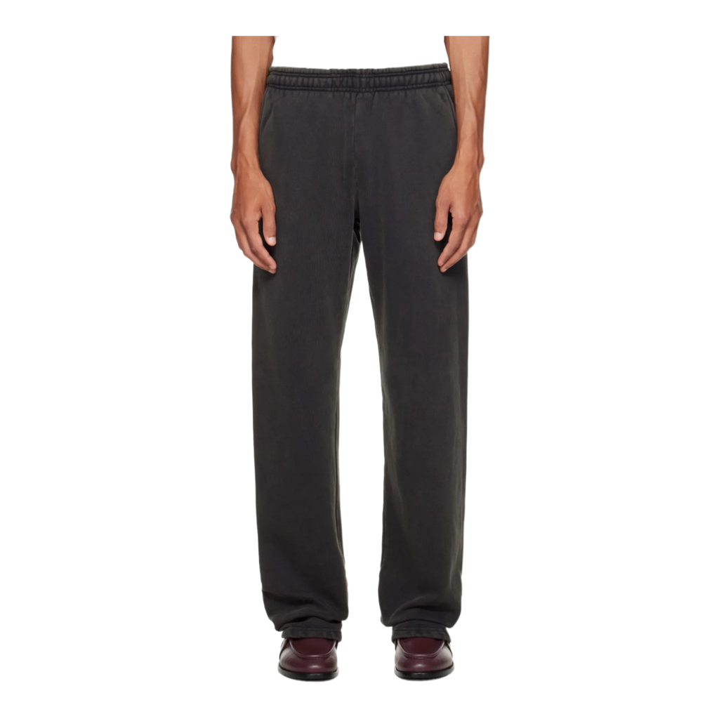 Black Straight Leg Sweatpants