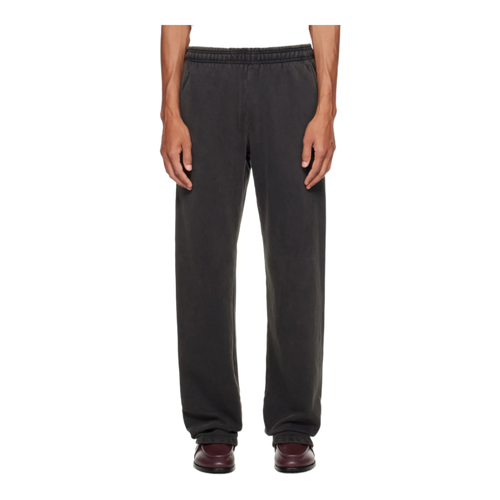 Black Straight Leg Sweatpants