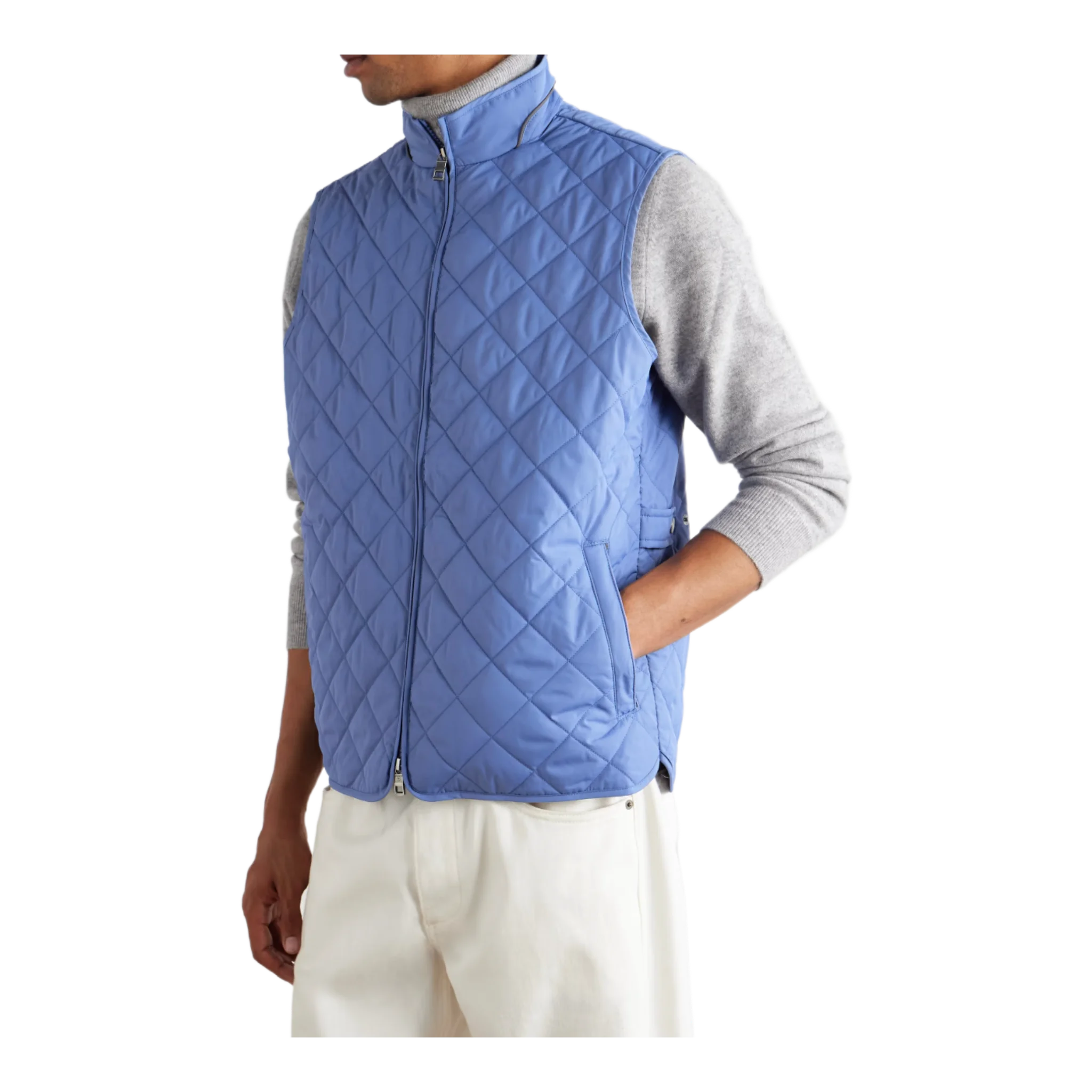 Essex Quilted Padded Recycled-Shell Gilet