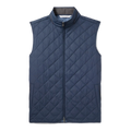 Essex Quilted Padded Recycled-Shell Gilet Light Blue